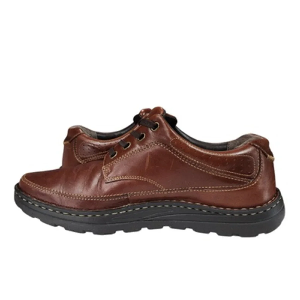 Drew Toledo II‎ Shoes Mens Size 12 Brown Leather Comfort Walking Casual Lace Up